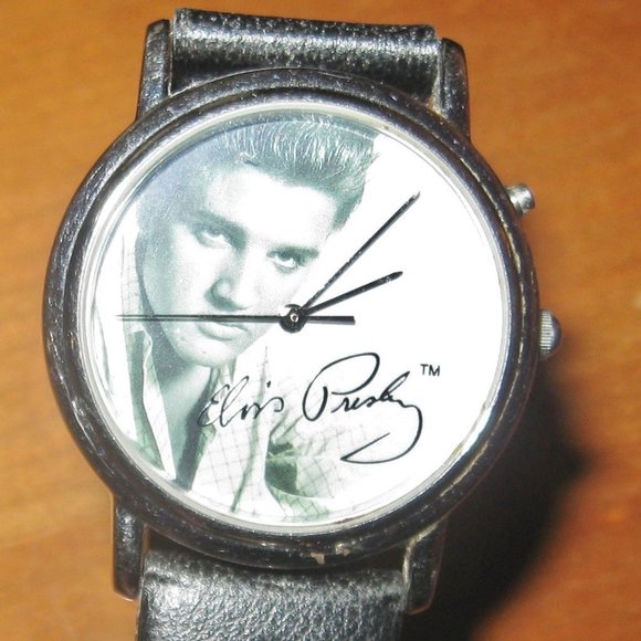 2001 Elvis Presley Vintage Watch EPE Valdawn Elvis Presley Enterprises - Picture 1 of 9